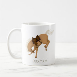 Taza De Café ¡¡¡Apártate!!! Caballo divertido de Palomino