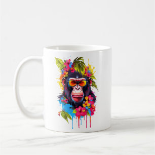 Taza De Café Ape Mug "Oneness With the Universe"