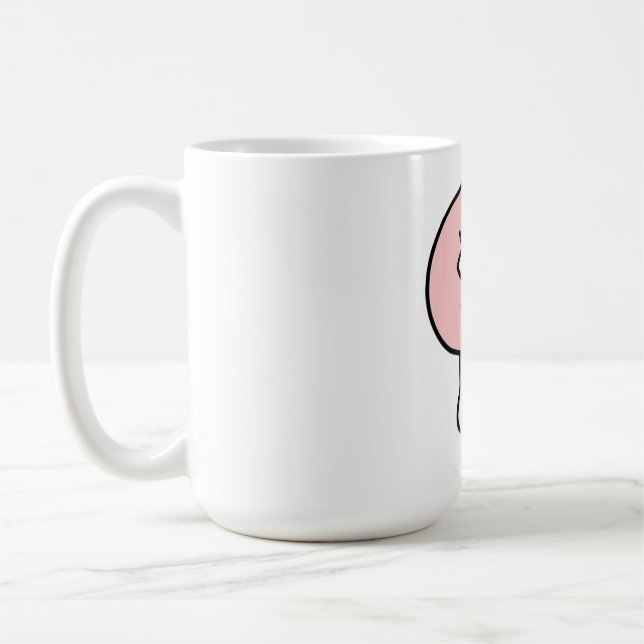 Taza De Café Apeach con café con hielo (Izquierda)