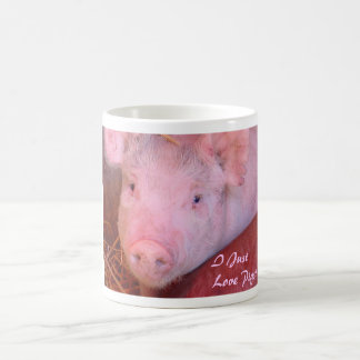 Taza De Café Apenas amo cerdos