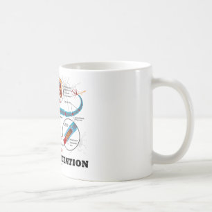 Taza De Café Apenas atención de la paga (neurona/sinapsis)