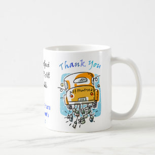 Taza De Café Apenas casado gracias asaltar (2C)
