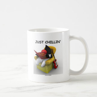 Taza De Café Apenas Chillin (duque Mascot Character de Java)