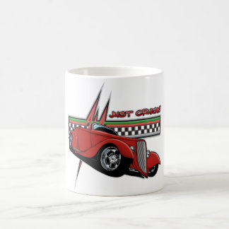 Taza De Café Apenas coche de carreras de Cruisin