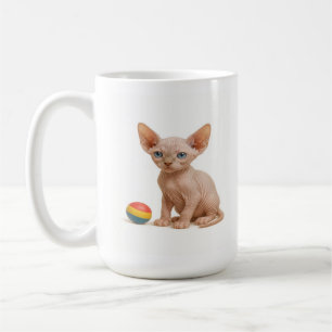 Taza De Café Apenas Contenidos - Sphynx Kitten