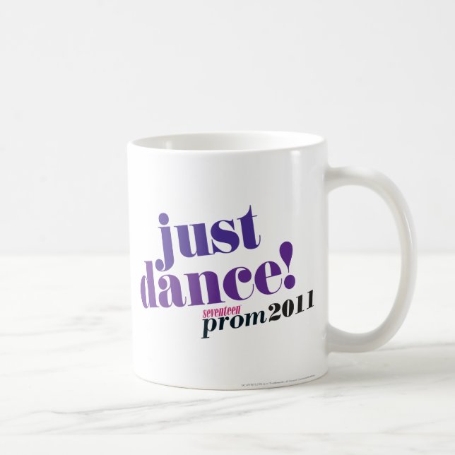 Taza De Café Apenas danza - púrpura (Derecha)
