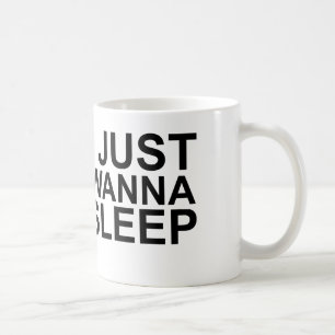 Taza De Café apenas quiero dormir