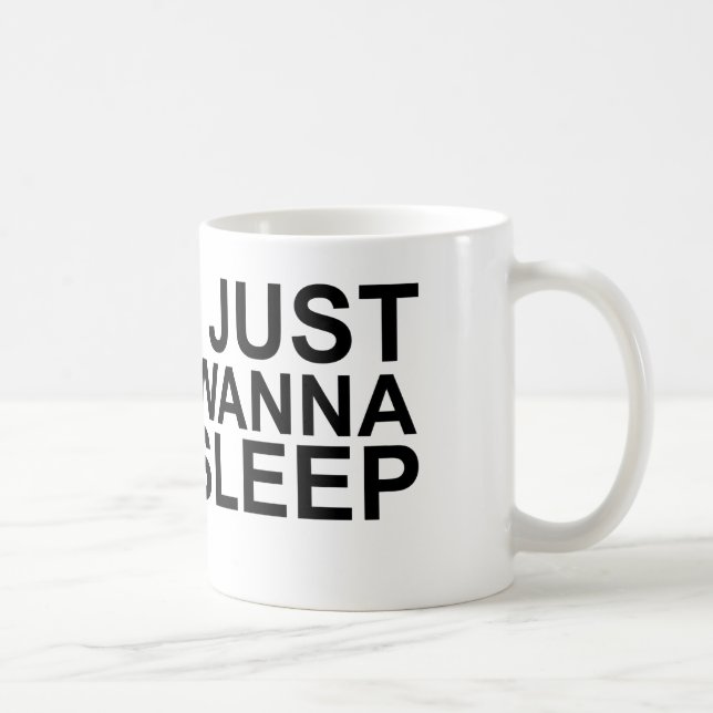 Taza De Café apenas quiero dormir (Derecha)