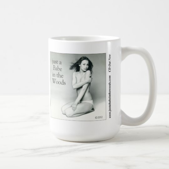 Taza De Café Apenas un bebé con el fondo blanco