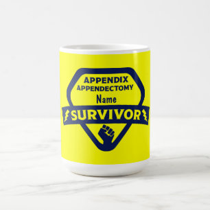 Taza De Café Apéndice divertido Cirugía de remoción Appendectom
