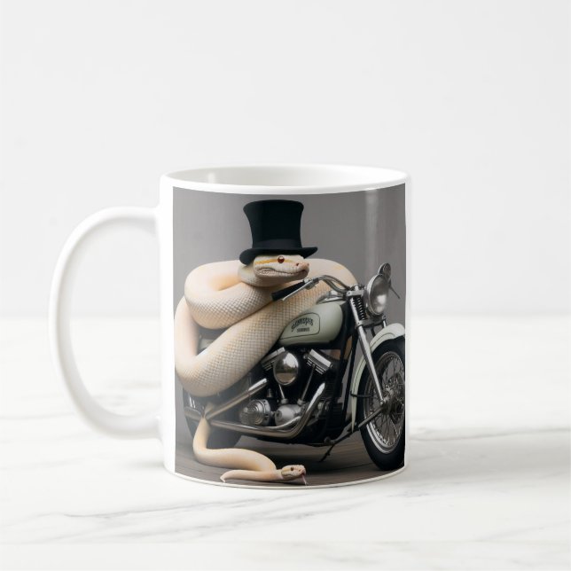 TAZA DE CAFÉ APERITIVO DE MOTOCICLETA (Izquierda)