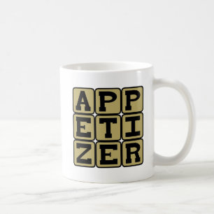Taza De Café Aperitivo, pequeño bocado
