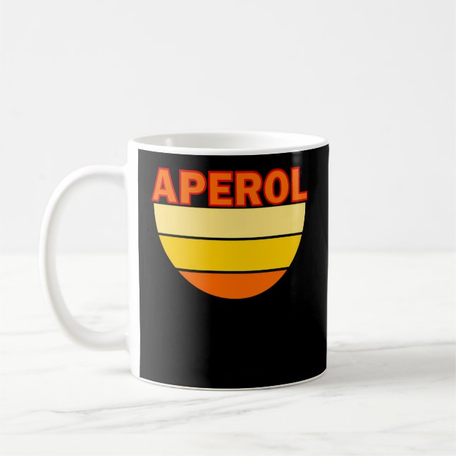 Taza De Café Aperol Spritz Love Aperol Bebe (Izquierda)