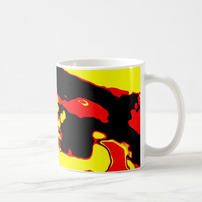 Taza De Café Apfelblüte - Flor de Apple y/b/r (Derecha)