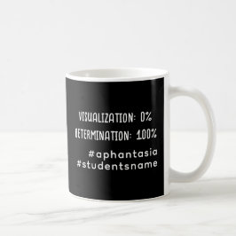 Taza De Café Aphantasia Estudiantil Determinación del alumno Fu