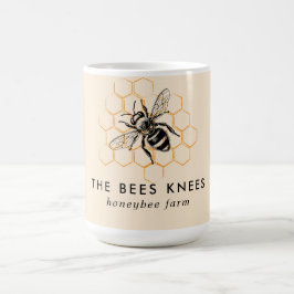 Taza De Café Apicultor de miel elegante y minimalista