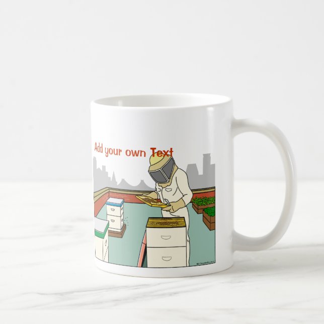 Taza De Café Apicultor de techo - Mug (Derecha)