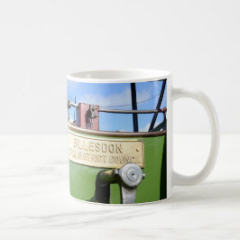 Taza De Café Aplanadora de vapor antigua