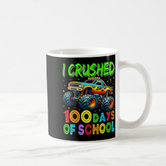 Taza De Café Aplastado 100 días de camión escolar 100º día de