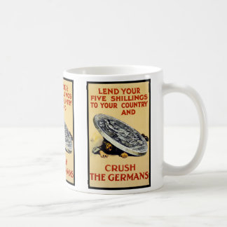 Taza De Café Aplastar A Los Alemanes