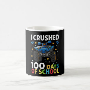 Taza De Café Aplasté 100 Días de Camionetas Monstruosas de Escu