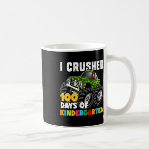 Taza De Café Aplasté 100 Días De Chicas De Diversión De Jardín 