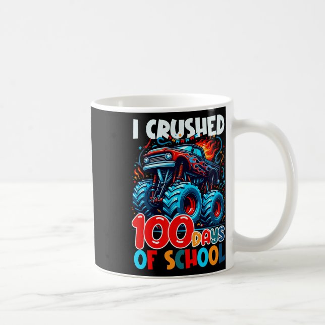 Taza De Café Aplasté 100 Días De La Tregua De Monstruo De Dinos (Derecha)