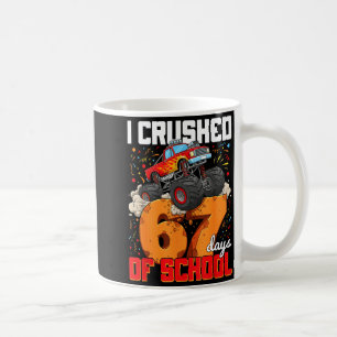 Taza De Café Aplasté 67 Días De Colegio Argot De Gen Alpha Meme