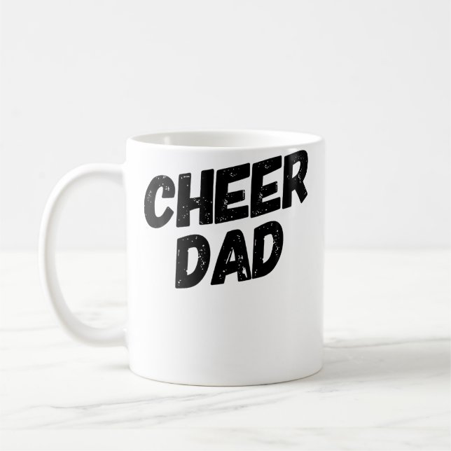 Taza De Café Aplaude Papá Porristas (Izquierda)