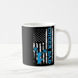Taza De Café Aplaude Papá Usa Bandera Americana Aplaude Papá Ap