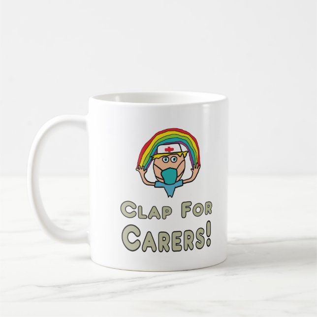 Taza De Café Aplausos para los cuidadores (Izquierda)