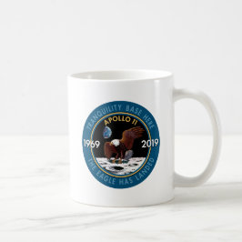 Taza De Café Apolo 11 50º aniversario Misión Parche Insignia