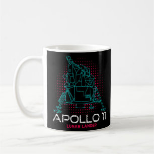 Taza De Café Apolo 11 Aeronave espacial para lander lunar aterr