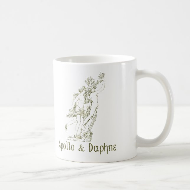 Taza De Café Apolo y Daphne (Derecha)