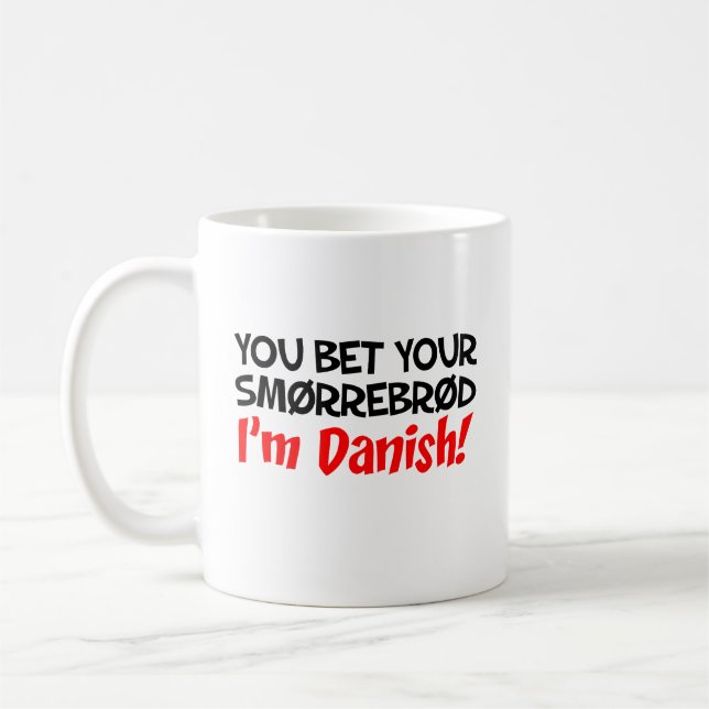 Taza De Café Apostas tu Smorrebrod Soy Danés (Izquierda)