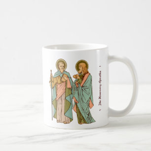 Taza De Café Apóstoles honorarios: SS Paul y Bernabé (RLS20c)