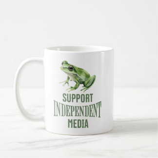 Taza De Café Apoya a los Medios de Comunicación Independientes 