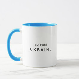 Taza de café Apoya a Ucrania