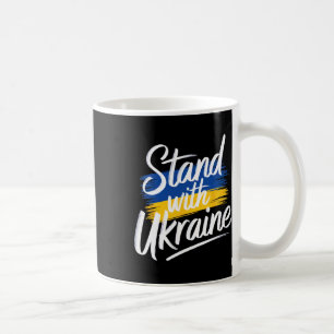 Taza De Café Apoya a Ucrania Apoya Solidaridad Paz Ucrania