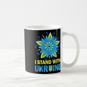 Taza De Café Apoya La Bandera De Ucrania Anti-Putin No A La Gue