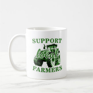 Taza De Café Apoyar a los Agricultores Locales