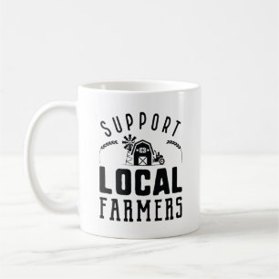 Taza De Café Apoyar a los agricultores locales