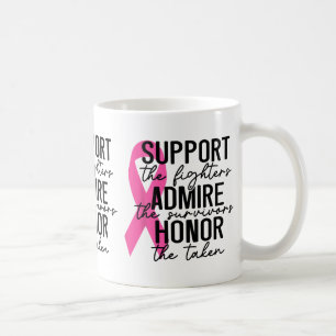Taza De Café Apoyar A Los Combatientes Admirar A Los Sobrevivie