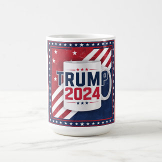 Taza De Café Apoyar a Trump en el café matutino