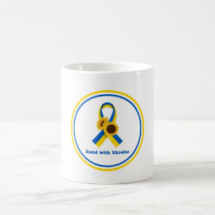 Taza De Café Apoyar la cinta de opciones de apoyo de Ucrania
