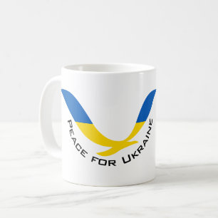 Taza De Café Apoyar la paz en Ucrania 