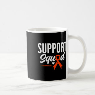 Taza De Café Apoyar la sensibilización sobre la leucemia escuad