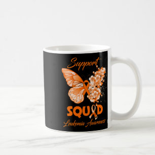 Taza De Café Apoyar la sensibilización sobre la leucemia escuad