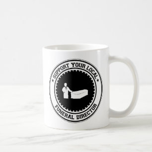 Taza De Café Apoye a su director de funeraria local