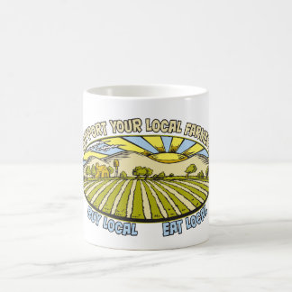 Taza De Café Apoye a sus granjeros locales